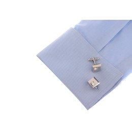 Mansetinööbid - valge ruuduga